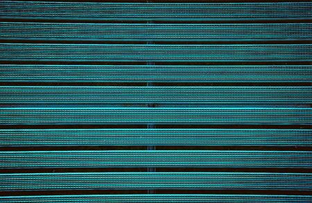 Metal grating with rubber textured emerald color coatingの写真素材