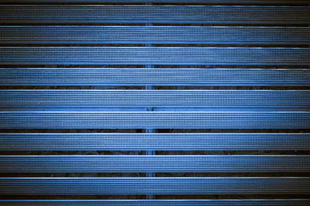 Metal grill with a rubber textured coating purple color.の写真素材