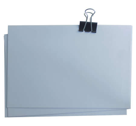 Three isolated sheets of grey paper are fixed on a white background.Texture or background