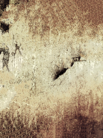 Old weathered wall showing signs of decay and damage
