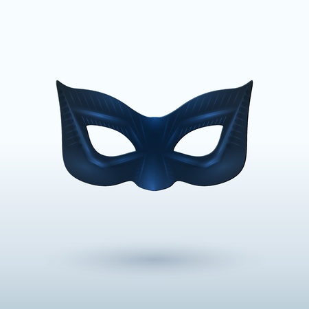Black Leather Mask のイラスト素材