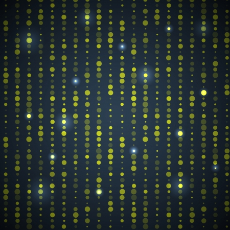 Green Black Dot Pattern - Abstract Vector Background のイラスト素材