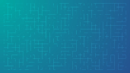 Abstract Bluish Technology Background with a Random Grid of Elements - Vector Wallpaperのイラスト素材