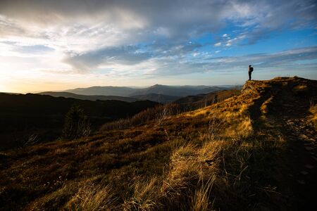 Bieszczady Mountainsの写真素材