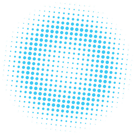 Abstract halftone blue and white vector backgroundのイラスト素材