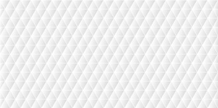 White triangles vector background. Abstract geometric graphic for web and business designs.のイラスト素材
