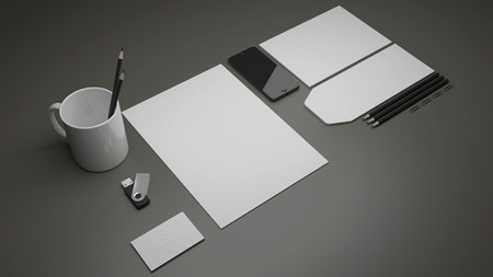Corporate mockupの写真素材