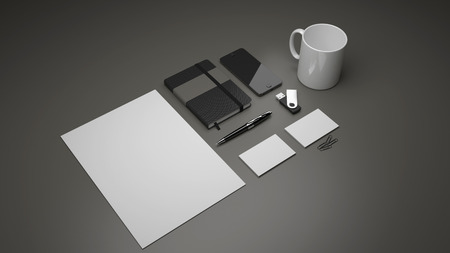 Corporate mockupの写真素材
