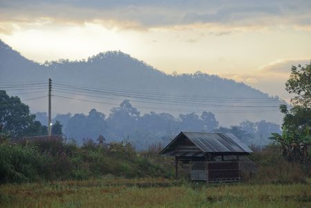 Pai, Maehongsorn, Thailandの写真素材