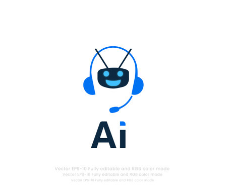 AI, artificial intelligence, machine learning, cloud computing, vector iconのイラスト素材