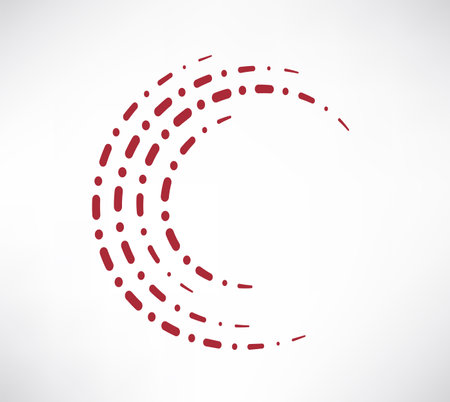 halftone circle logo icon vector template. Halftone circle logoのイラスト素材