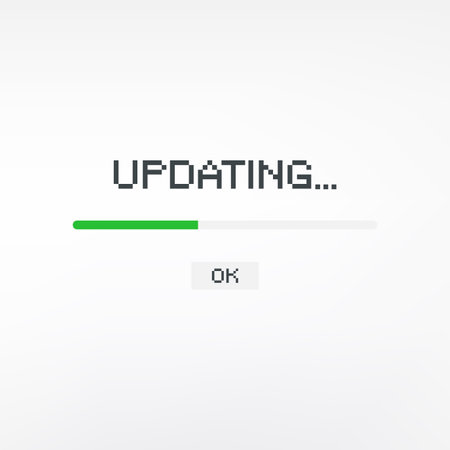 Loading progress bar. Vector illustration for web design, banner, print.
