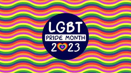 LGBT pride month. Pride month. Vector illustration for banner, card, poster.のイラスト素材