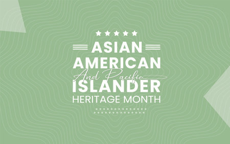 Asian American and Pacific Islander Heritage Month backgroundのイラスト素材