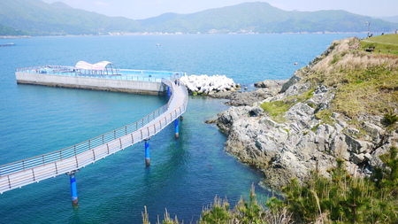 It is a picture of nature scenery of Korea.の写真素材