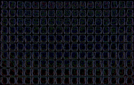 Abstraction. Various color and black-and-white drawings, patterns, pictures and abstractions as a background.の写真素材