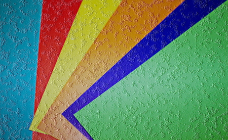 Geometrical lines, corners, circles, colored and black-and-white drawings, patterns, pictures for illustrations and background.の写真素材