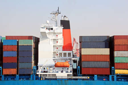 Various types of vessels calling at the port and moored at the berth. Tugs in the port. Jeddah Port,...