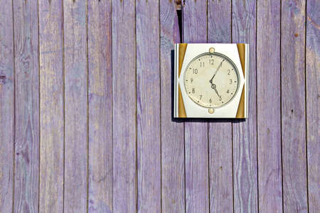 Painted wooden planks and cutaway wood structure used as a base and backgrounds.の写真素材