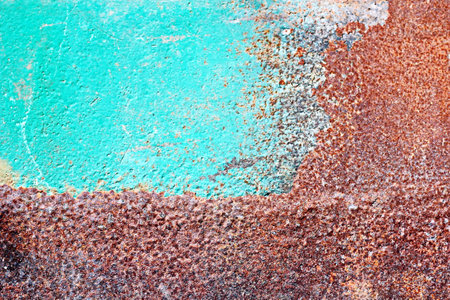 Grunge rusty metal texture. Abstract background and texture for design.の写真素材