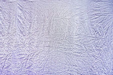 Frosty pattern on the window glass. Abstract winter background.の写真素材