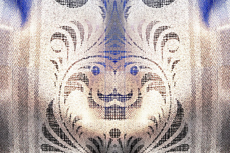 abstract background with a pattern in the form of a kaleidoscope