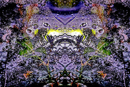 abstract fractal background a computer-generated 2D illustration, textureの写真素材