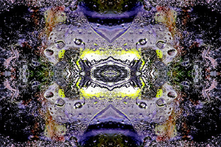 Abstract kaleidoscope background. Beautiful multicolor kaleidoscope texture. Unique kaleidoscope design.の写真素材
