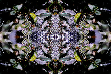 Kaleidoscope of color with beautiful ornamental - Thorough background summary - seamless