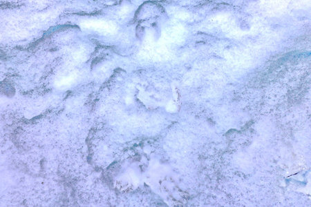 ice texture. Frozen ice on the river. beautiful winter landscape.の写真素材
