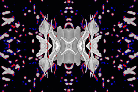 Abstract kaleidoscope background. Beautiful multicolor kaleidoscope texture. Unique kaleidoscope...