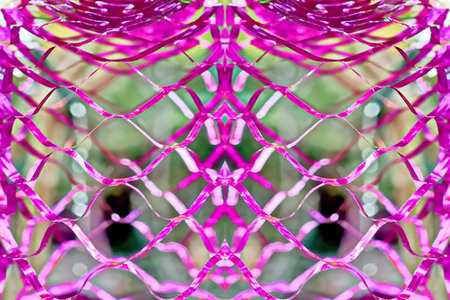 Abstract kaleidoscope background. Beautiful multicolor kaleidoscope texture. Unique kaleidoscope design.の写真素材