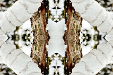 Kaleidoscope of color with beautiful ornamental - Thorough background summary - seamless