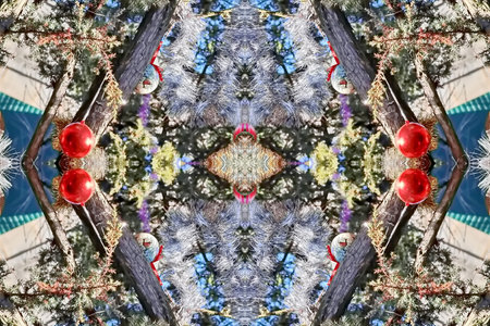 Kaleidoscope of color - Thorough background summary - seamlessの写真素材