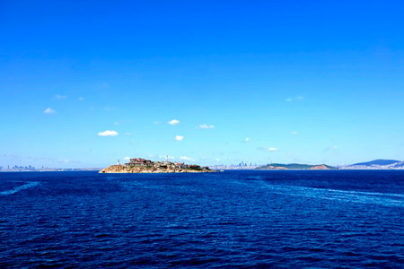 Beautiful view of Bosphorus Strait, Istanbul, Turkey.の写真素材
