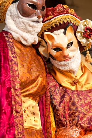 Carnival mask in Venice, Italy の写真素材