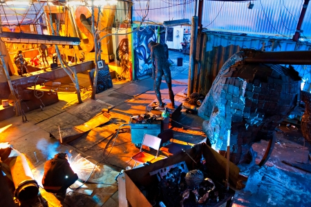 The Kunsthaus Tacheles, Berlin のeditorial素材