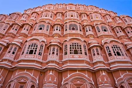 Hawa Mahal, the Palace of Winds, Jaipur, Rajasthan, India のeditorial素材