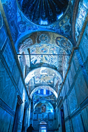Chora museum,  Kariye Church  Istanbul, Turkey のeditorial素材