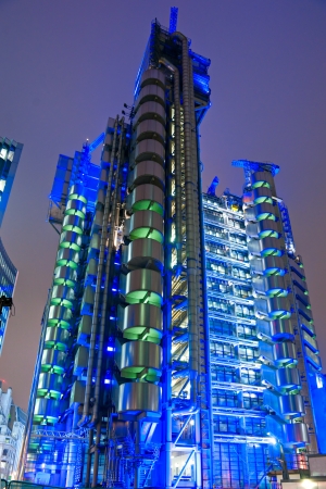 The Lloyd building, London のeditorial素材