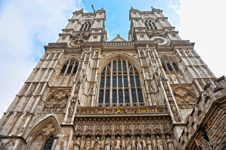 Westminster Abbey, London, Collegiate Church of St Peter at Westminsterの写真素材