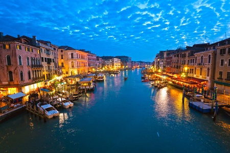 Venice, View from Rialto Bridge. Italy.のeditorial素材