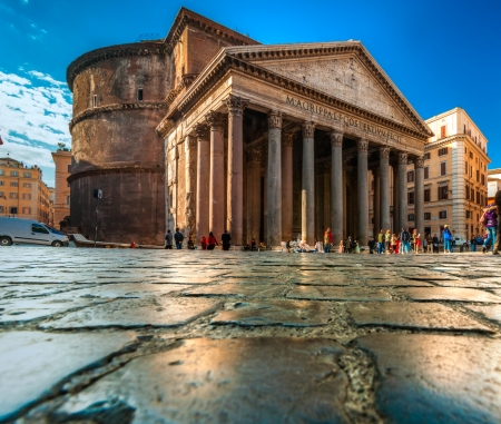 Inside the Pantheon, Rome, Italy のeditorial素材