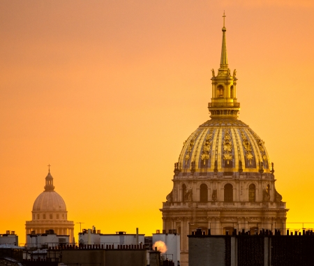 View from Arc de triomphe, Paris.の写真素材