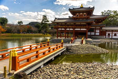 Byodo-in Temple. Kyoto, Japan.のeditorial素材