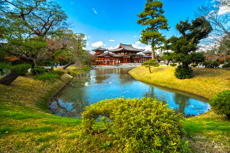 Byodo-in Temple. Kyoto, Japan.のeditorial素材