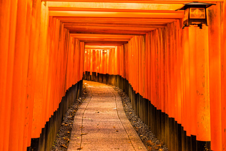 Fushimi Inari Taisha Shrine in Kyoto, Japanのeditorial素材