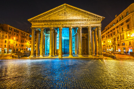 The Pantheon, Rome, Italy.の写真素材