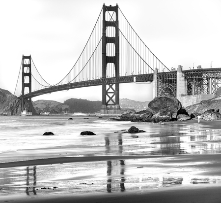 Golden Gate Bridge in San Francisco, California, USA.の写真素材