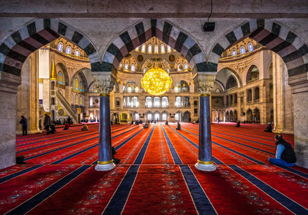 Kocatepe Mosque in Ankara,Turkeyのeditorial素材